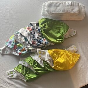 Mixed 15 Cloth Diaper Lot Fuzzibunz Charlie Banana GroVia Bum Genius READ